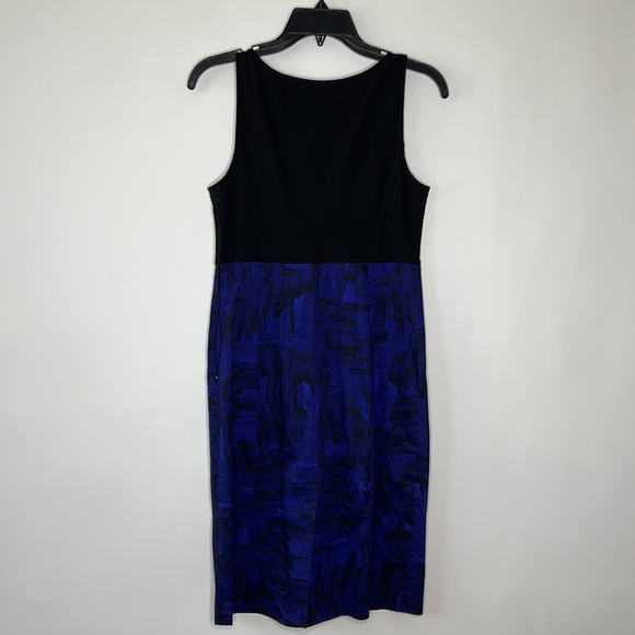 Theory Stretch Sleeveless Midi Dress with Back Split size 4 - Picture 6 of 10